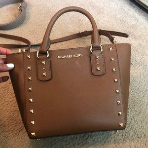 Gently worn leather Michael kors hand bag